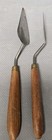 Vintage Grumbacher 877-26   877-6 Palette Knife  Wood Handle Made In Italy