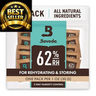 Boveda 62  Rh Size 8-10 Pack Two-way 0 0625 Pounds  10-pack   Refresh 