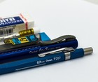 Pentel Sharp P207 0 7mm Mechanical Pencil 5-piece Bundle With Lead   Erasers