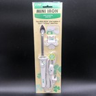 Clover Needlecraft Mini Iron For Sewing Quilting Craft Mci-900 White 8ft New