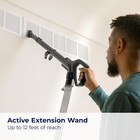 Swivel Vacuum With Triple Action Brush Roll swivel Steering  Extension Wand