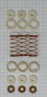 King Trumpet Valve Repair Kit  Old Style W springs On Top Of Piston
