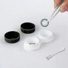 Contact Lens Immersion Colored Case Organizer Set With Tweezers And Inserter