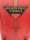 Original Vtg 1949 Millers Falls Tool Catalog Illustrated Saws Planes Etc Indexed