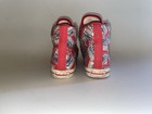 Vintage 1980s Bud Budweiser Shoes Size 10m Red   White Converse Style High Top