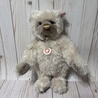 Steiff Shaggy Artist Bear 2011 Ltd Ed 458 1500 Antique White Mohair Growler 14   