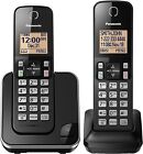 Panasonic Expandable Cordless Phone System      2 Handsets     Kx-tgc352b  black 