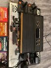 Vintage Atari Cx-2600a Console Video Computer System W  Box And Games
