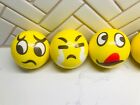 Emoji Emoticon 7 Piece Set 3  Squeeze Balls Foam Stress Reliever Gifts Toys