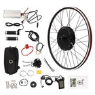 25  Lcd Electric Bicycle Hub Motor Front Wheel E-bike Conversion Kit 1200w 48v