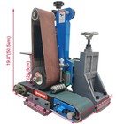 220v Flat Polishing  sharpening Machine Single-head Belt Sander Rust Deburring