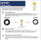 Urnex Grindz Grinder Cleaner - 15 2oz Jar Free Shipping