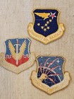 1960s 70s Usaf Air Force Vietnam Cold War Era Patch Set X3 L  k   