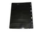 5 Lighthouse Vario 6 Pocket Black Stamp Stock Album Pages Binder Sheets