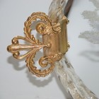 Vintage Etched Mirror Glass Vanity Tray Twisted Rope Barovier Murano