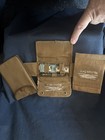 Vintage Military Gillette Khaki Razor And Auto Strop Sets  With Mirror An Cases 