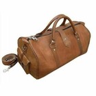 24  Leather Genuine Travel Bag Duffle Gym Men Vintage Luggage Overnight Weekend