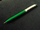 Vtg Worlds Fair Seattle Space Needle Usa Green Floaty Pen