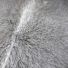 Real Gray Tones Greyish  8x7 Ft Cowhide Rug Natural Hair  Cowhides Cow Hide Skin