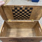 Vintage Anheuser-busch Budweiser Wooden Beer Brate Box St  Louis Mo 1876 1976
