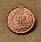1877 Indian Head Penny Extremely Fine--as Shown In The Figure