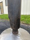 Early Antique Wooden Water Pump Green Primitive Original