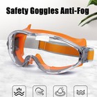 2-pack Safety Goggles Anti-fog Lab Protective Glasses Clear Lens Eye Protection