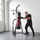 Everlast Dual Station Heavy Duty Powder Coated Steel Heavy And Speed Bag Stand