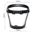 Anti-fog Shield Safety Full Face Super Protective Head Cover Transparent Mask Us