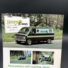70s Honey Vans  how Sweet It Is  Custom Van Sales One-page Brochure Dodge