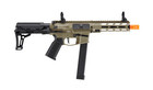 Lancer Tactical Gen 2 9mm Battle X Cqb Carbine Airsoft Aeg  color  Tan  Airsoft 