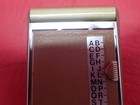 Vintage Mini Index A-z Flip Open Telephone Address Book 3 x2  Metal Hong Kong