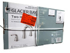 Glacier Bay Irena 8 In  Widespread 2-handle Bathroom Faucet In Brushed Nickel