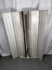Antique Shutters Paneled Indian Bi Folding Matched Pair Early Paint 1800s 