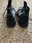 Larnmern Mens Steel Toe Shoes Slip On Safety Work Boots Lightweight Size 13