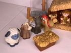 Fisher Price Little People Nativity Set Christmas Manger Figures Vintage Lot