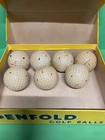 7 Penfold Patented Golf Balls American Size 1 68 W box 1940