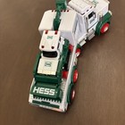 Vintage Hess Gasoline Toy Truck - Collectible Model With Red Wheels And Chrome