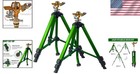Greenhouse Irrigation System  2 Pack Tripod Sprinklers