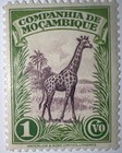 Travelstamps  1937 Mozambique Company  Stamps Scott  175 Giraffe Mognh