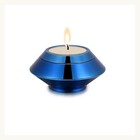 Small Blue Stainless Steel Ash Memorial Commemorative Urn