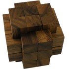 18 Pieces Burr - Wooden Puzzle Brain Teaser
