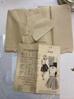 Vintage 1950s Dress Sewing Pattern Mail Order Size 14 2168 Vest Skirt  Blouse