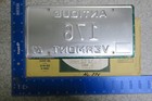 Vermont License Plate Tag Vt 1967 1968 67  Natural Sticker Antique 176