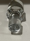 Large Heavy Clear Round Smooth Glass Decanter Bottle Stopper Ball Topper