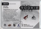 2016-17 Sp Game Used Rookie Relics Blends  199 Dylan Strome  rrb-ds Rc