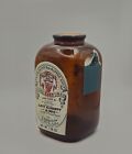Vtg Levi Garrett   Sons Tobacco Scotch Rappee Snuff Bottle With Cork