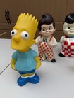 Big Boy Bart Simpson California Raisen Coin Bank Plastic rubber 