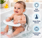 Baby Bath Seat With Thermometer     Non-slip Toddler Bath Chair For Babies 6   24 Mo