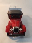 1931 Hawkeye Crate Truck Coin Bank Big  a  Auto Parts 1 34 Die-cast Red 